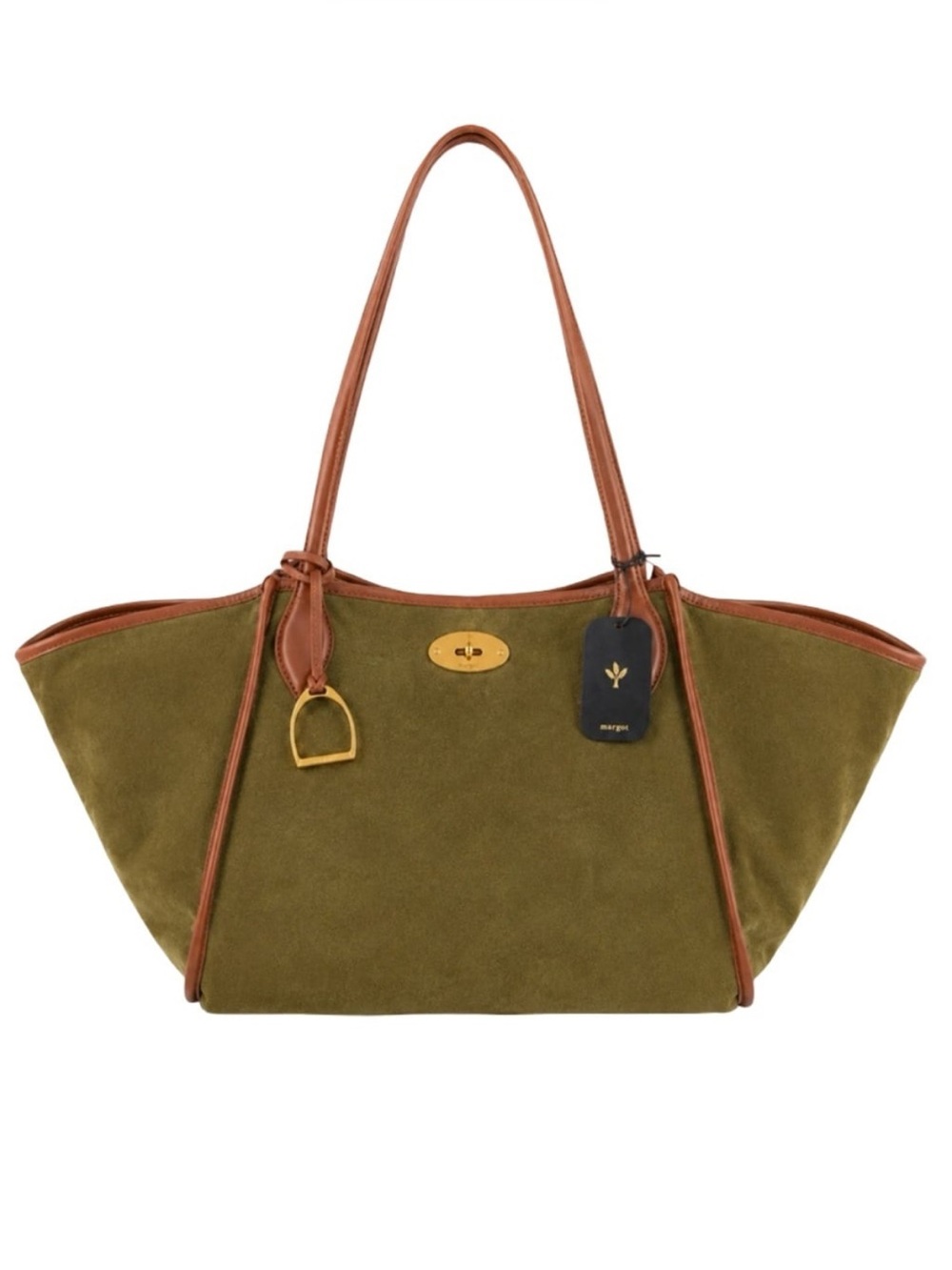 NWT MARGO VIRAL SUEDE CONVERTIBLE TOTE BAG
